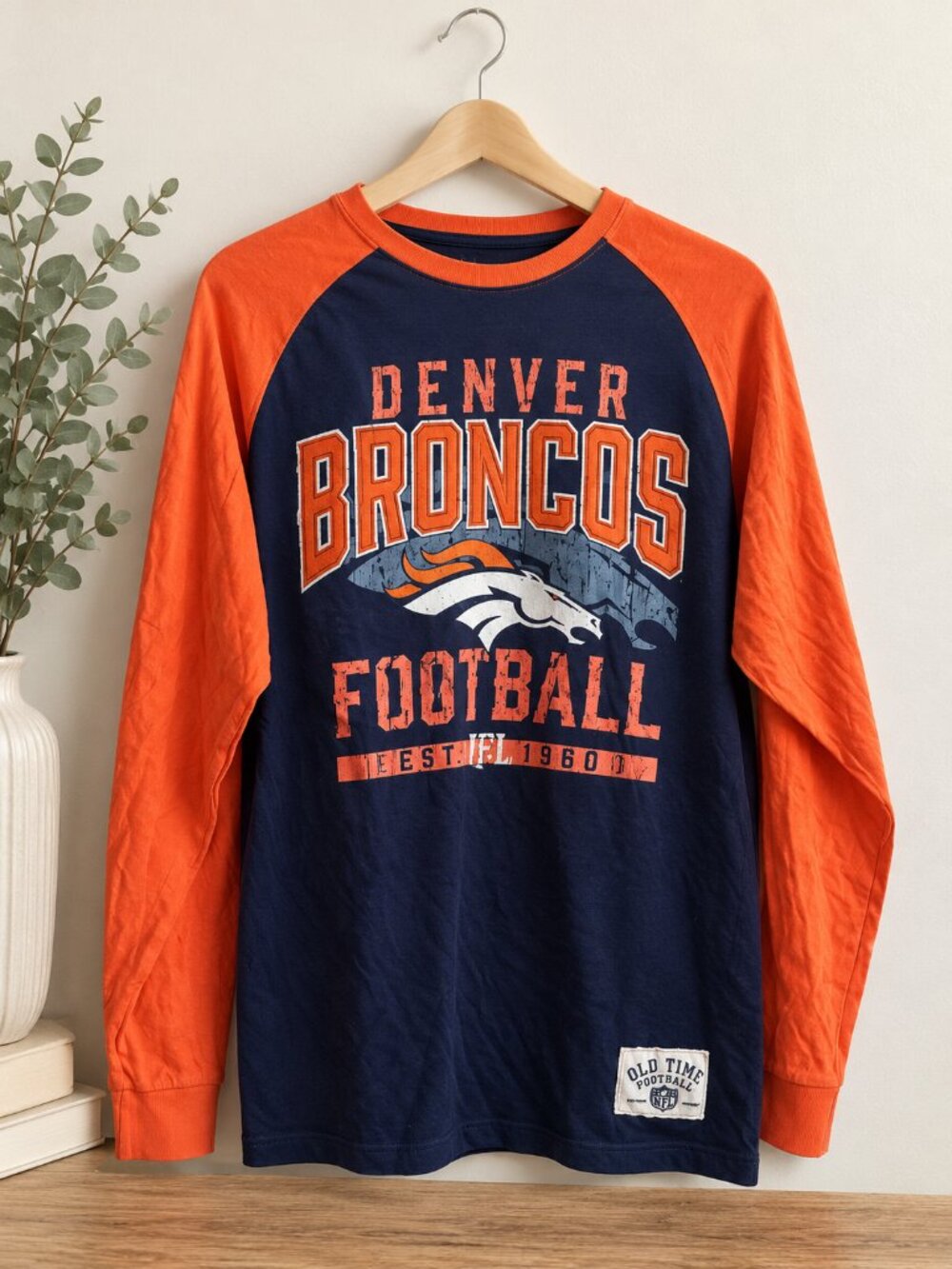 Denver Broncos Long Sleeve Graphic Tee